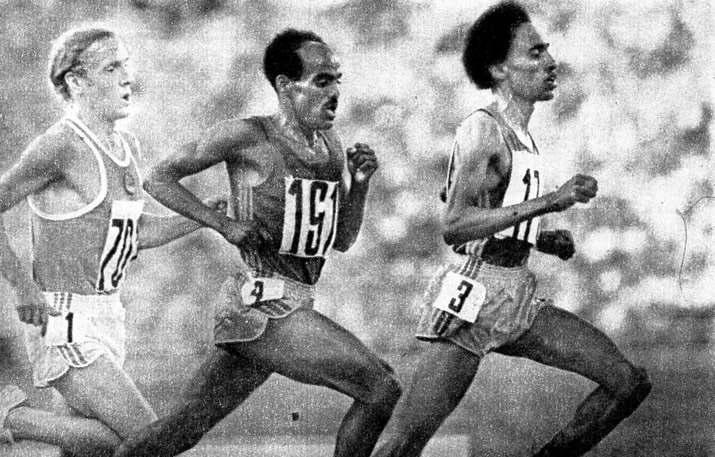 «Команда» эфиопских стайеров была сильнейшей на XXII Олимпийских играх