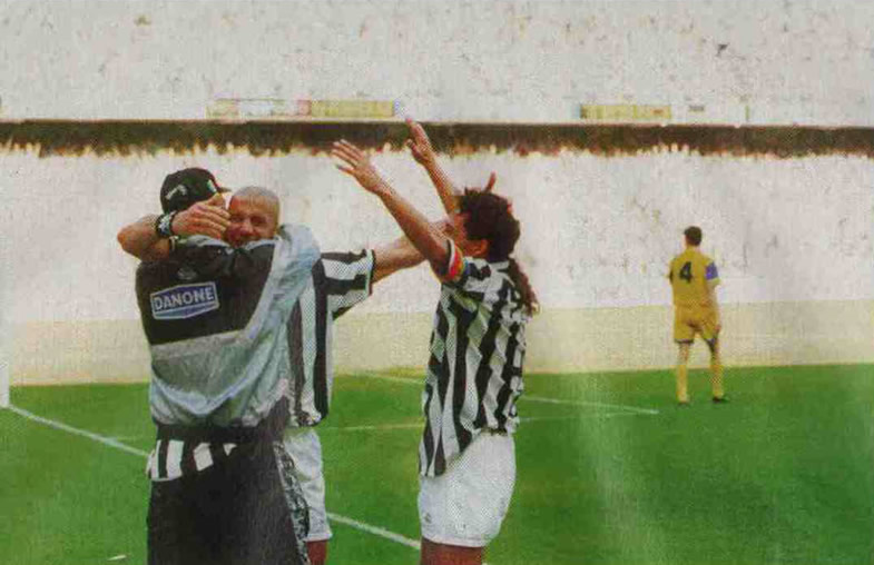 «Юве» — «Парма» — 4:0. В 1995-м капитаном был еще Баджо