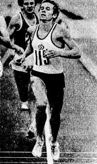 Василий Матвеев установил новый рекорд СССР в беге на 800 м — 1.44,25